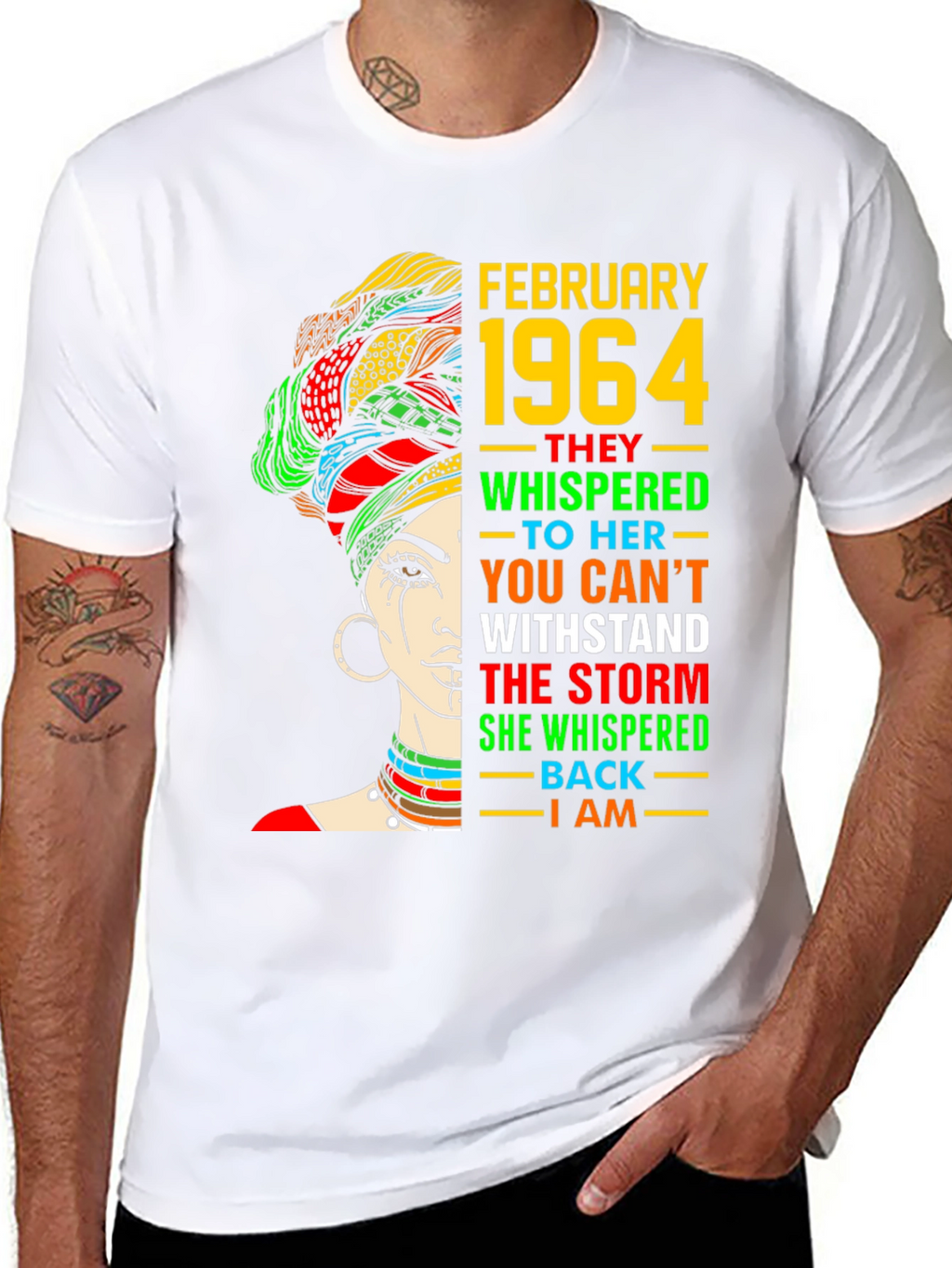 February 1964 T-Shirt - Black History Month Tee