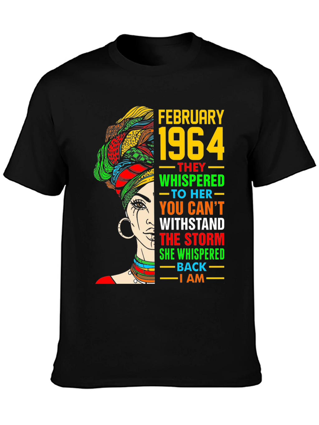 February 1964 T-Shirt - Black History Month Tee