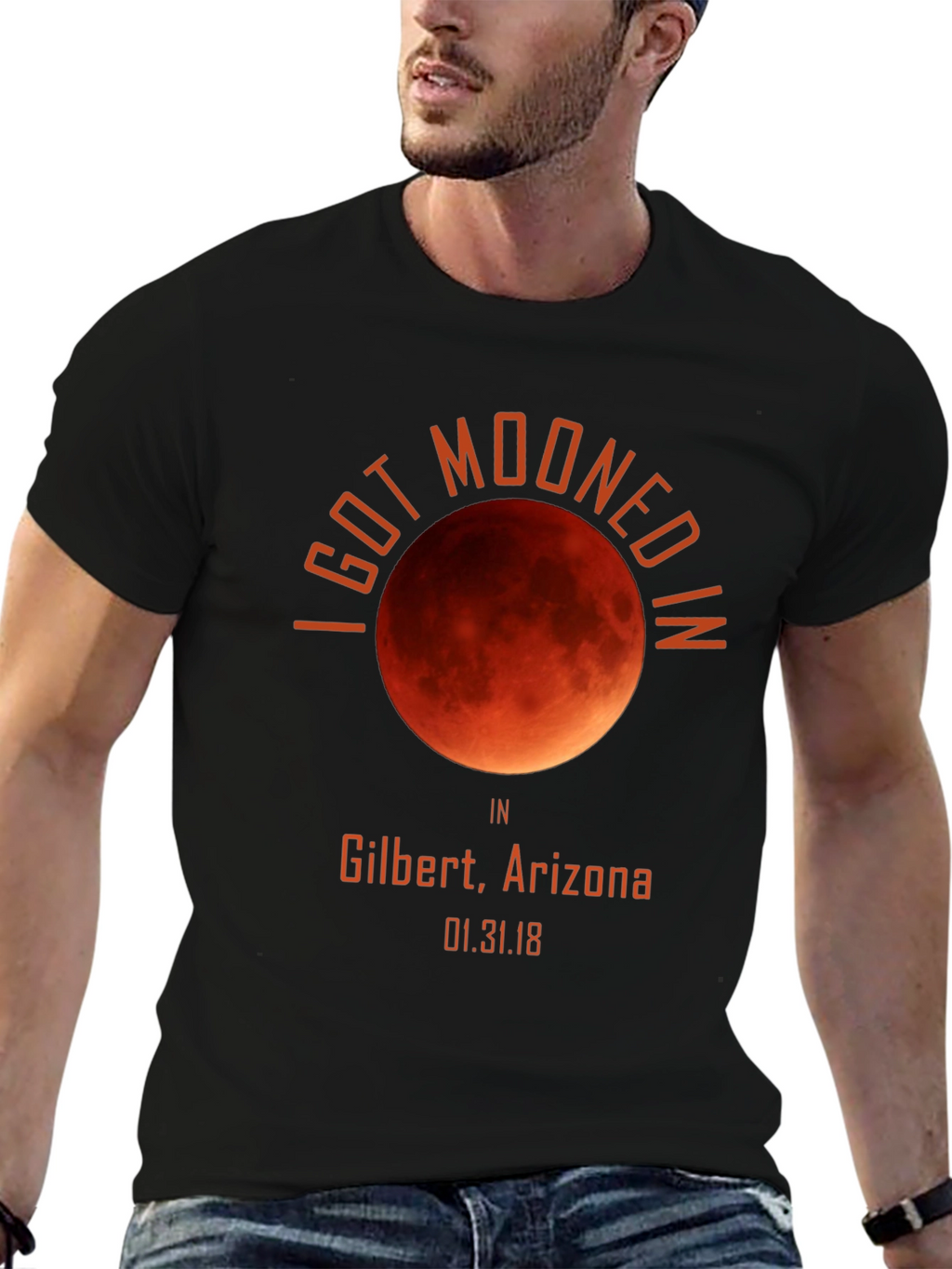 I Got Mooned In Gilbert Arizona Shirt Eclipse Souvenir