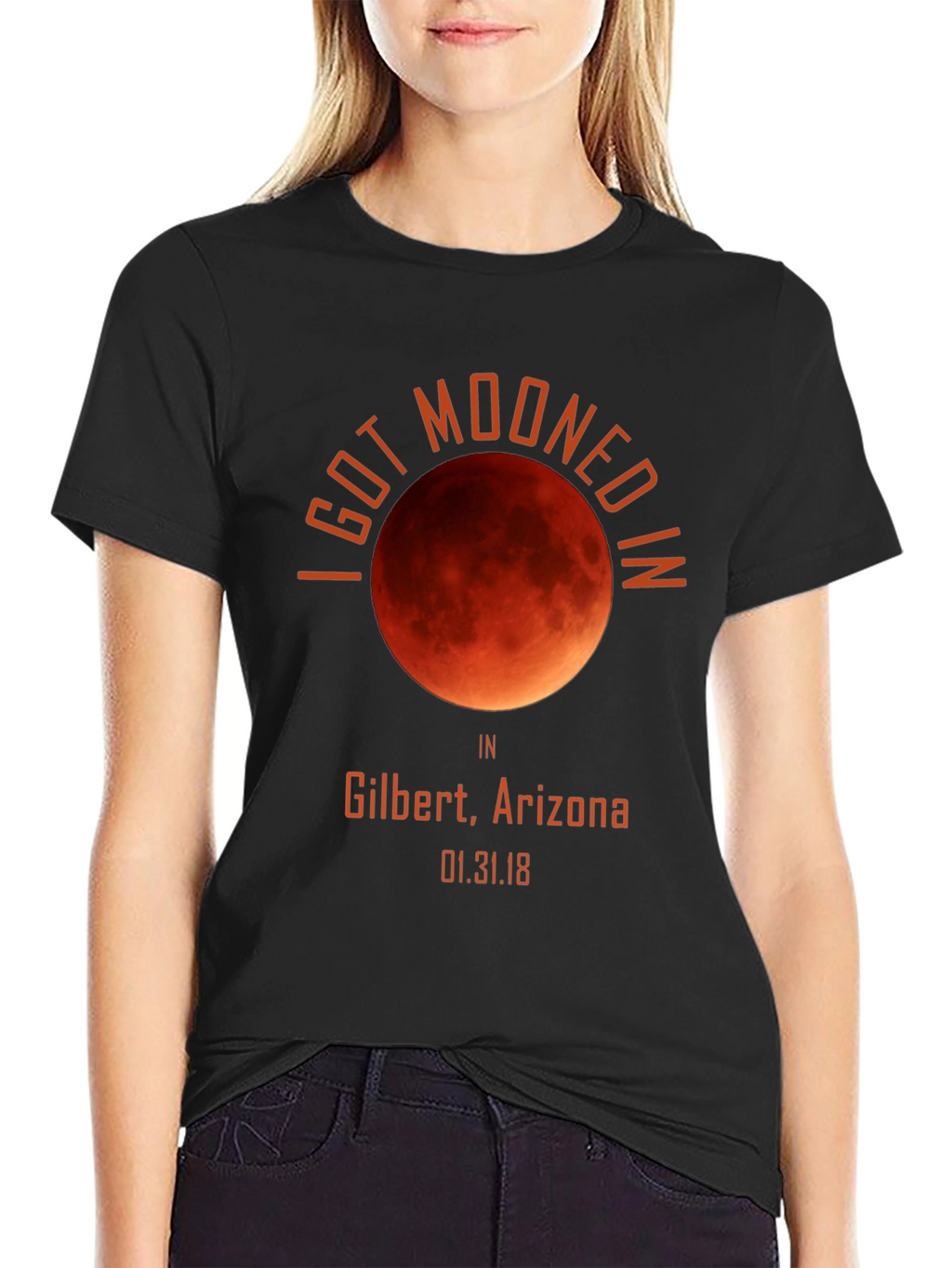 I Got Mooned In Gilbert Arizona Shirt Eclipse Souvenir