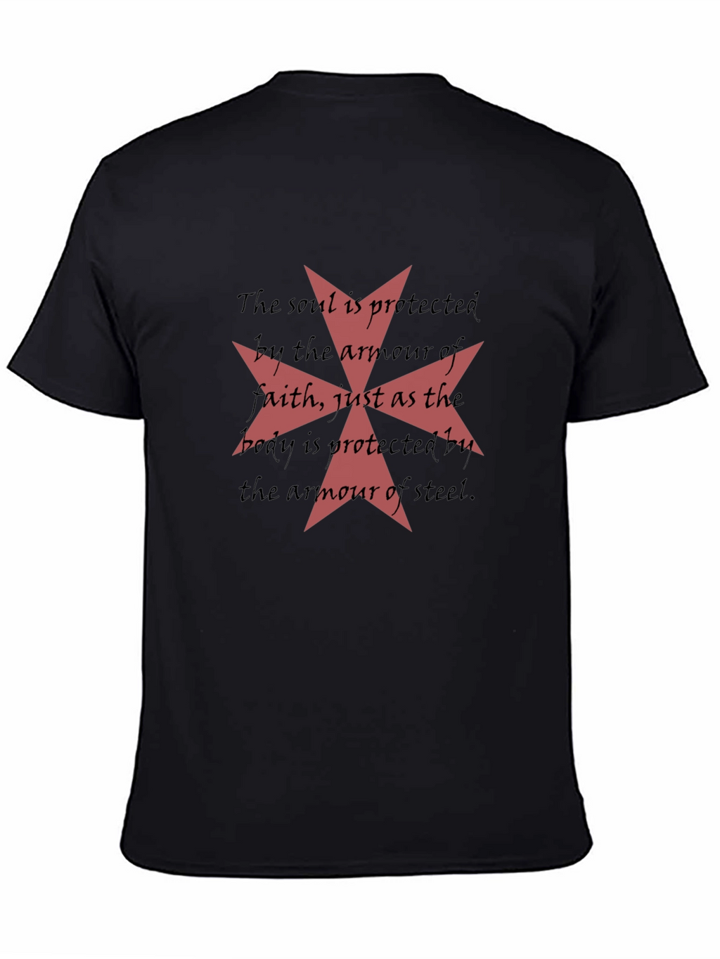 Knights Templar Armor of Faith Graphic T-Shirt