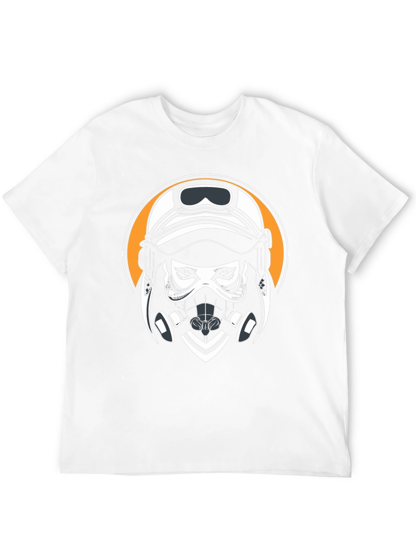 Gas Mask Graphic Black T-Shirt