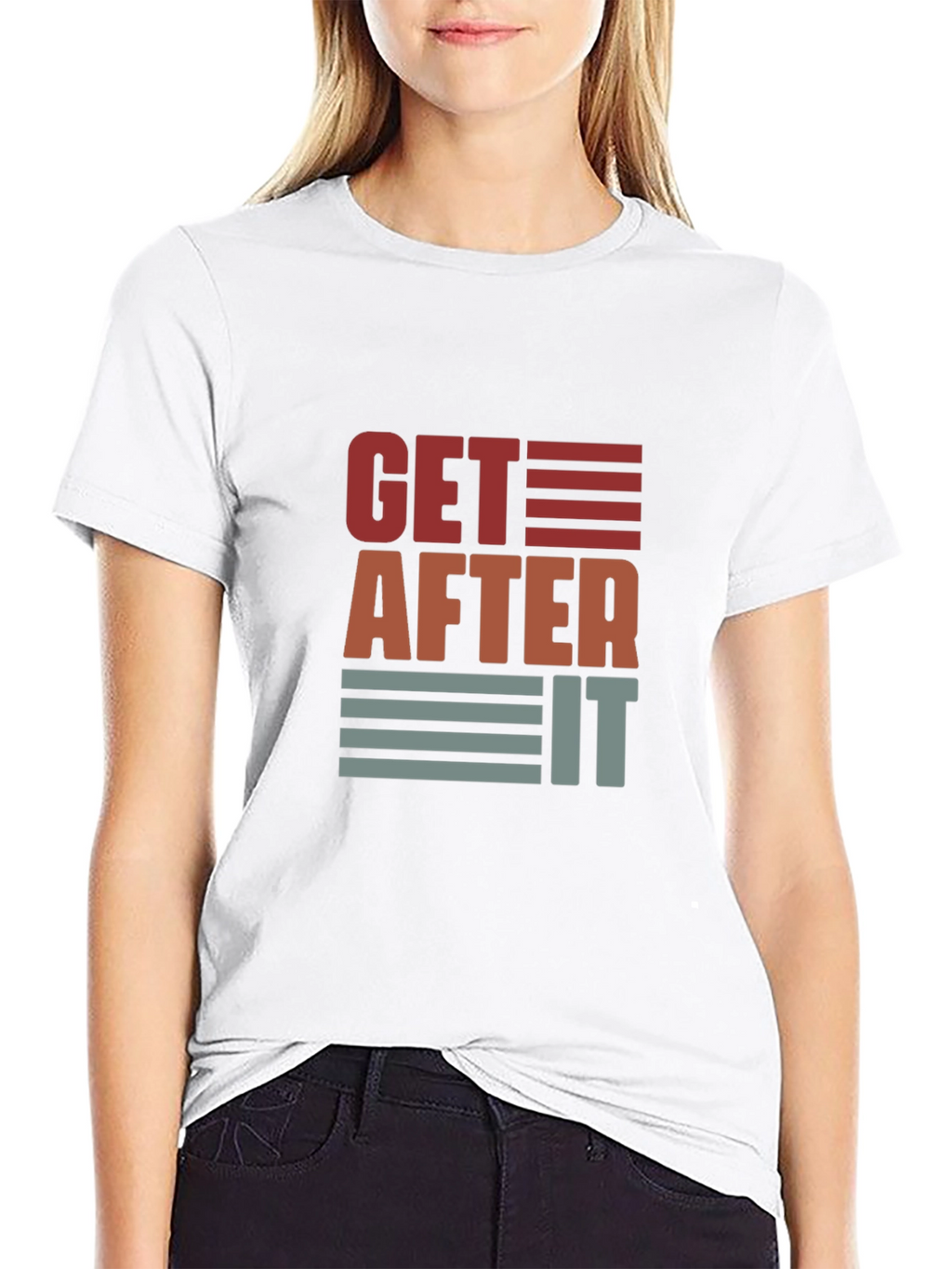 Get After It Graphic Tee - Motivational Shirt