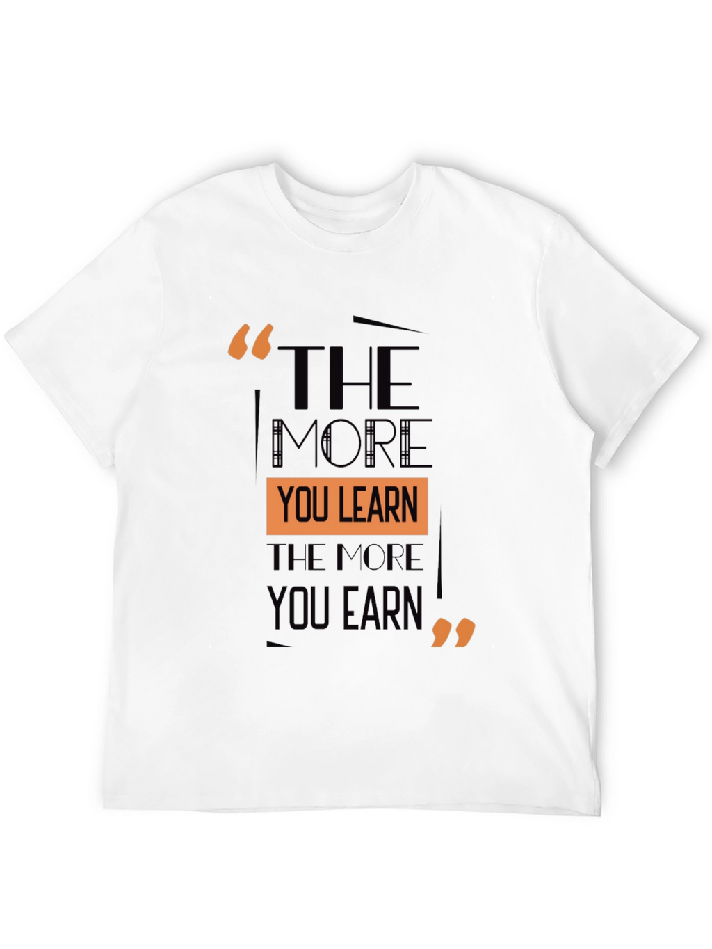 The More You Learn T-Shirt