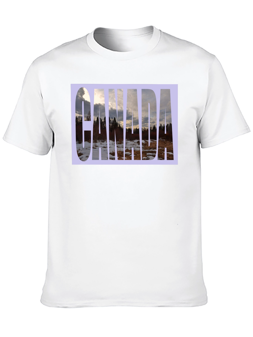 Canada Landscape Graphic Tee - Black T-Shirt