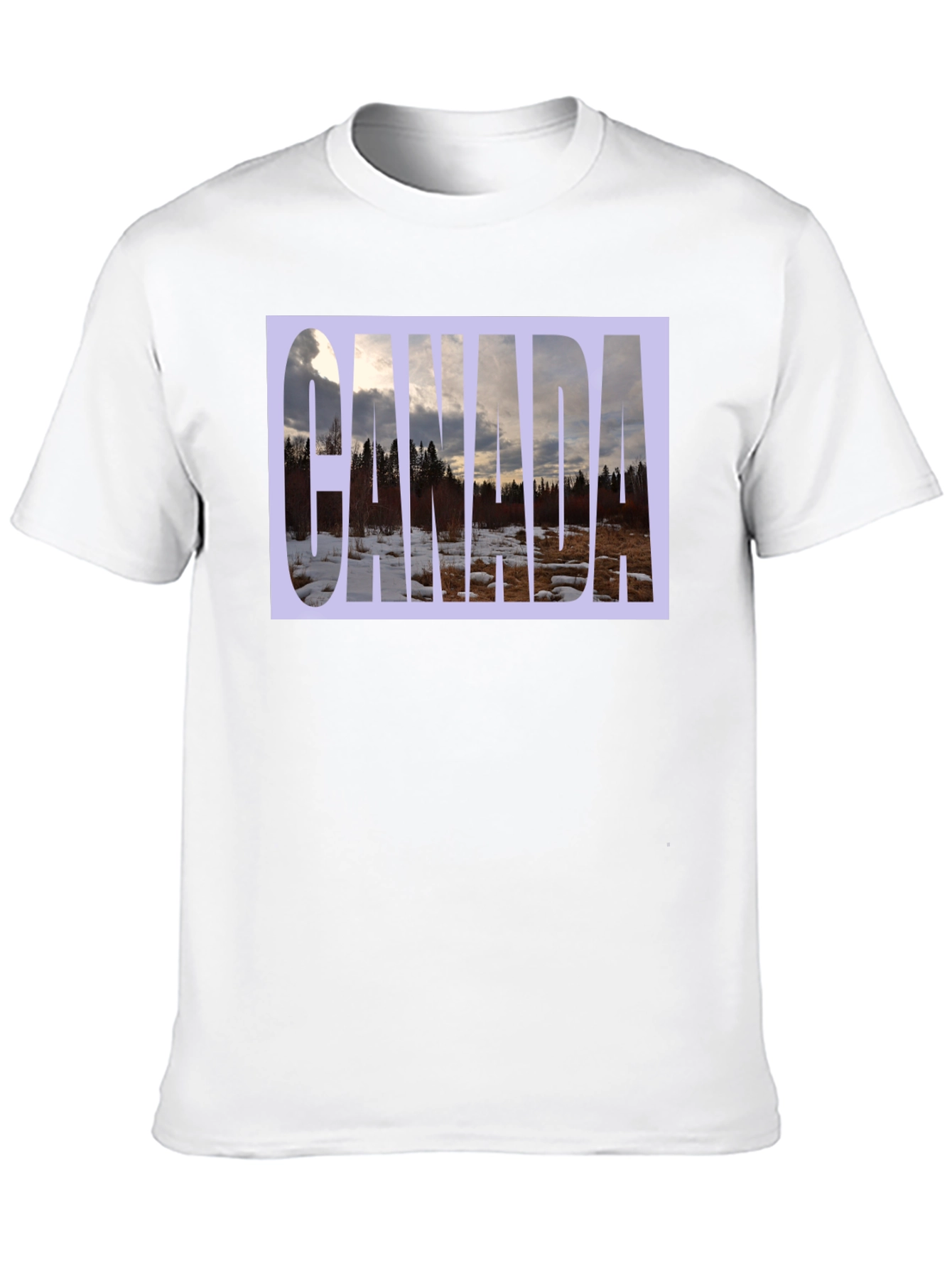 Canada Landscape Graphic Tee - Black T-Shirt