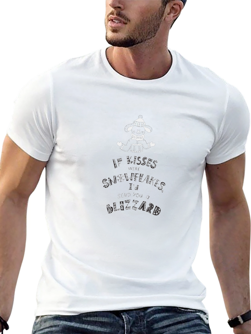 Snowflake Kisses T-Shirt:  Blizzard of Love