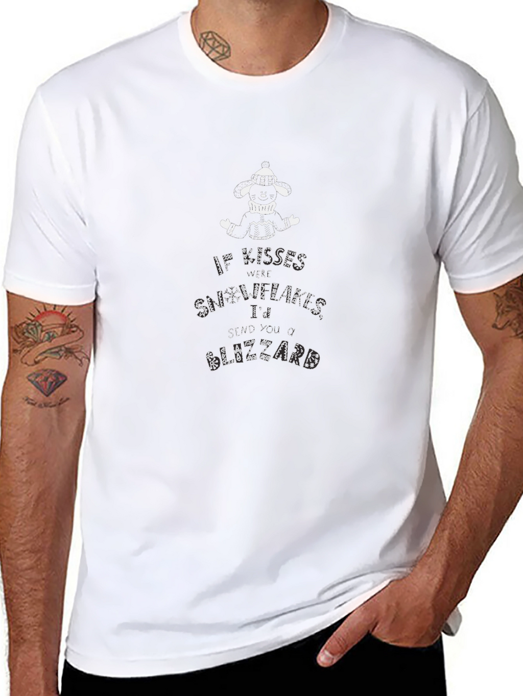 Snowflake Kisses T-Shirt:  Blizzard of Love