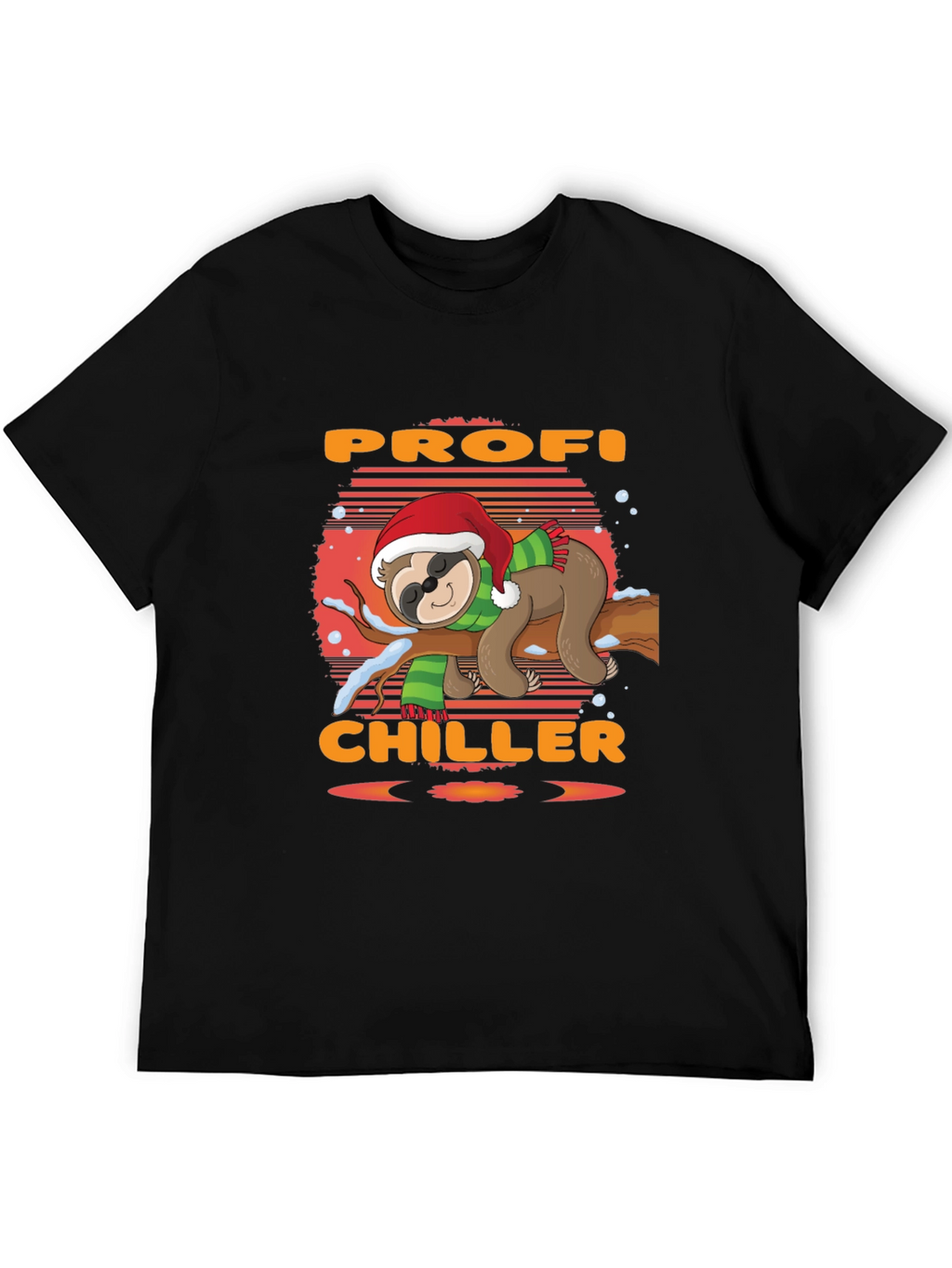 Profi Chiller Sloth Christmas T-Shirt