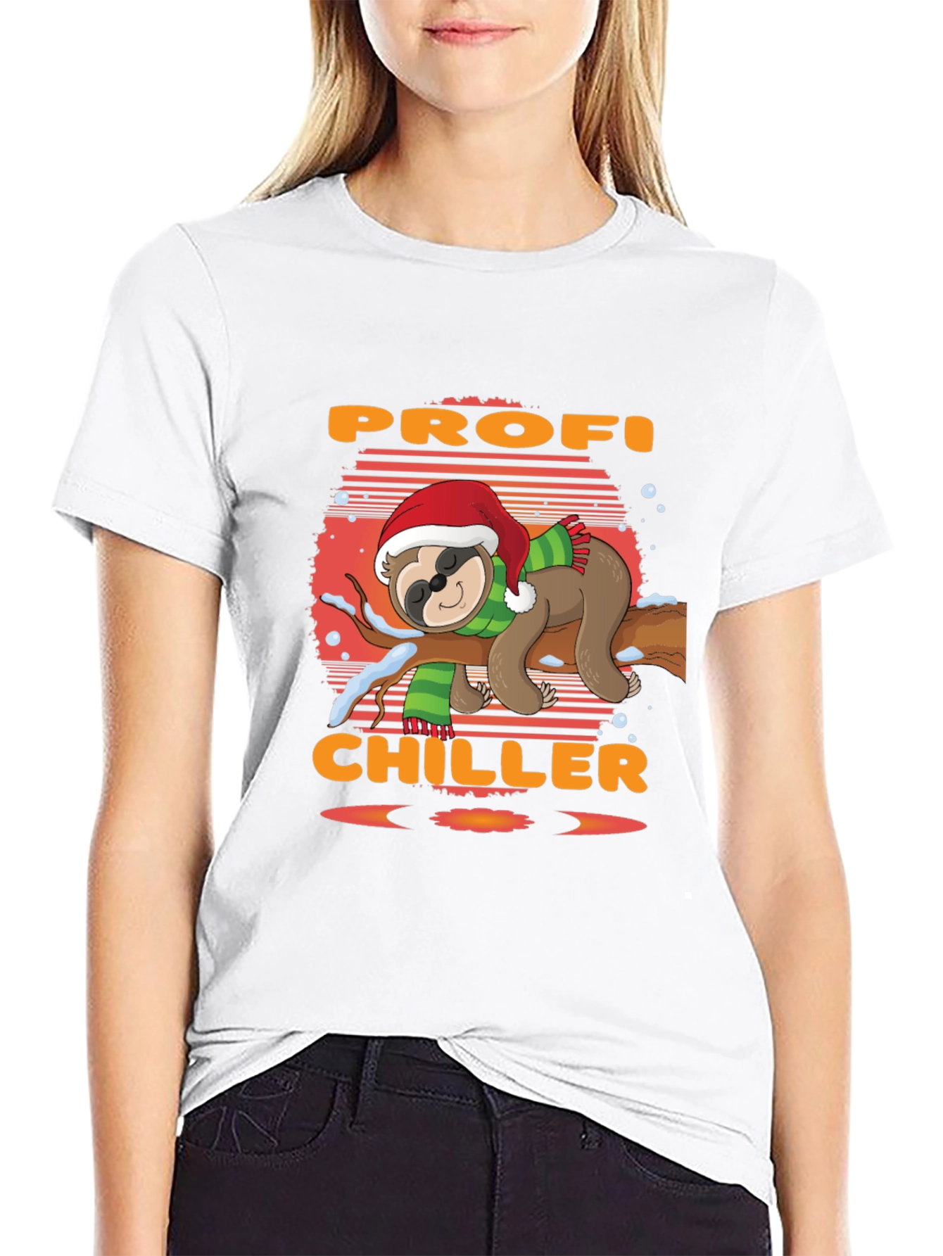 Profi Chiller Sloth Christmas T-Shirt