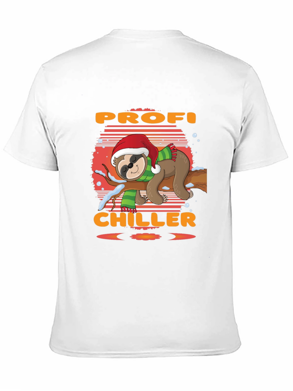 Profi Chiller Sloth Christmas T-Shirt