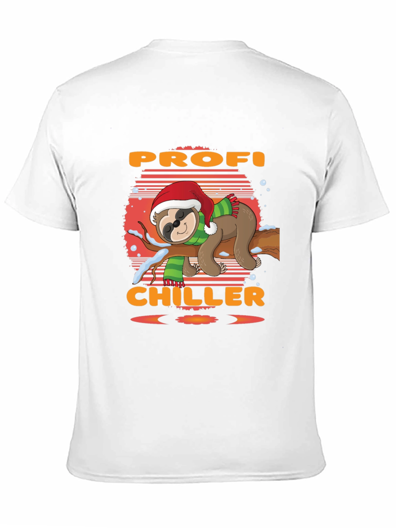 Profi Chiller Sloth Christmas T-Shirt