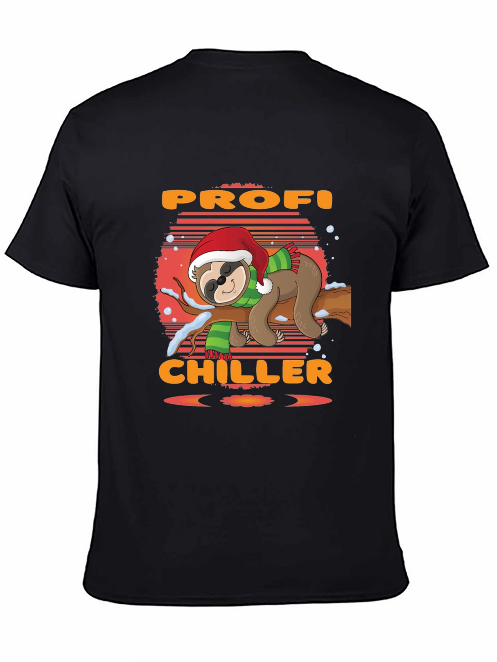 Profi Chiller Sloth Christmas T-Shirt