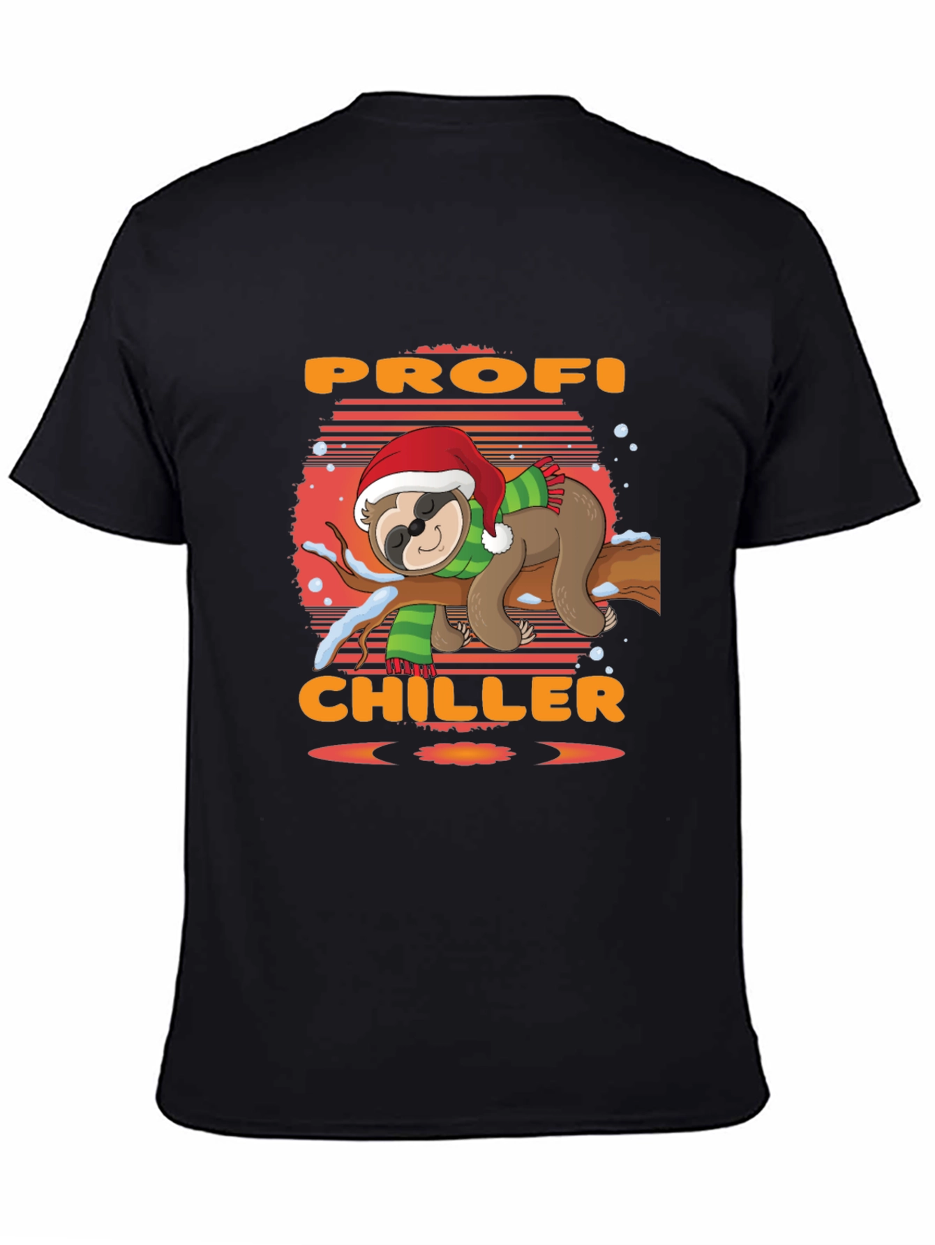 Profi Chiller Sloth Christmas T-Shirt