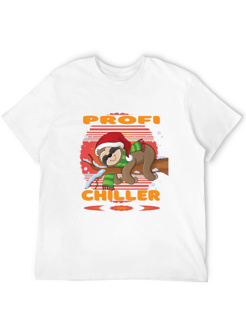 Profi Chiller Sloth Christmas T-Shirt