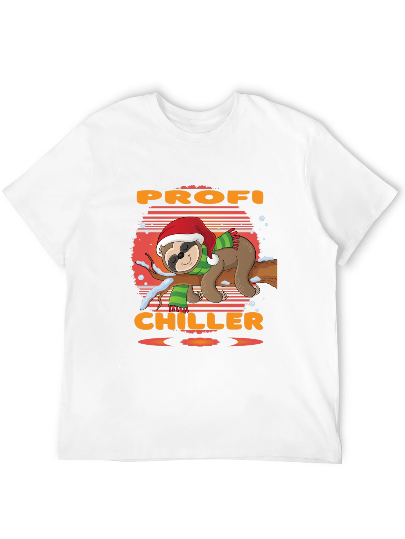 Profi Chiller Sloth Christmas T-Shirt