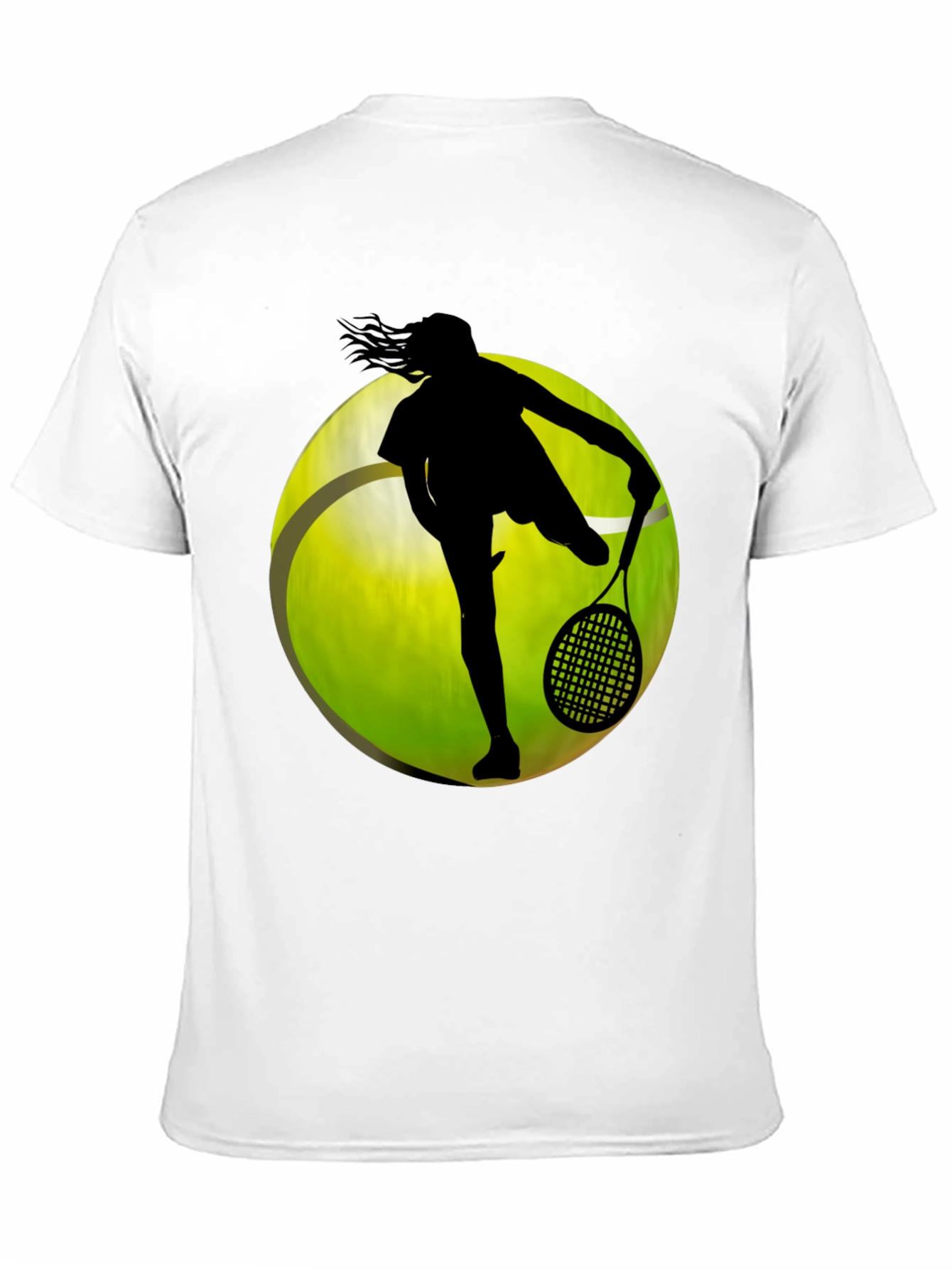 Tennis Player Graphic T-Shirt