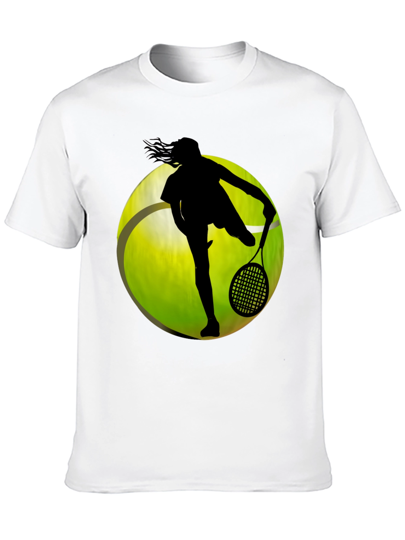 Tennis Player Graphic T-Shirt