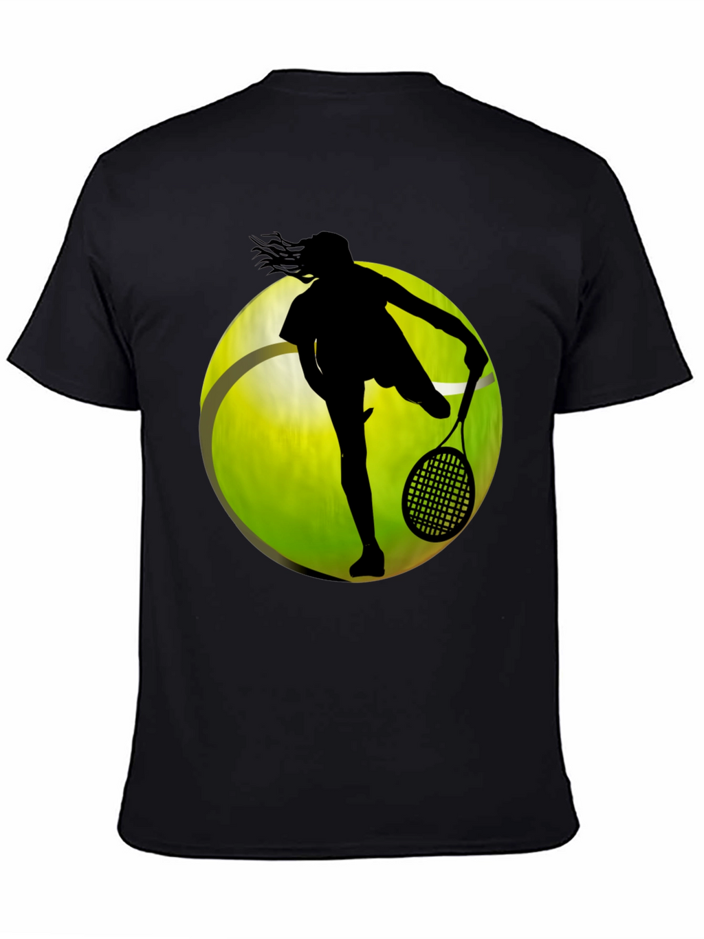 Tennis Player Graphic T-Shirt