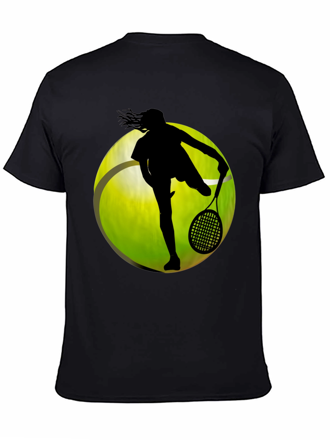 Tennis Player Graphic T-Shirt