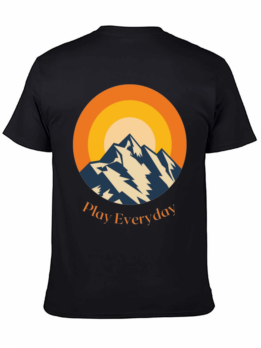Mountain Sunset Graphic Tee - Play Everyday