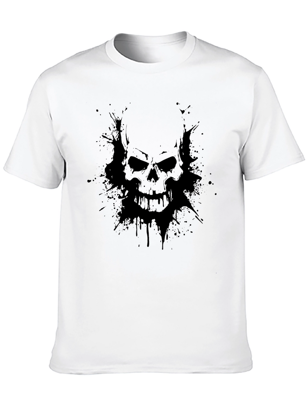 Skull Graphic Black T-Shirt