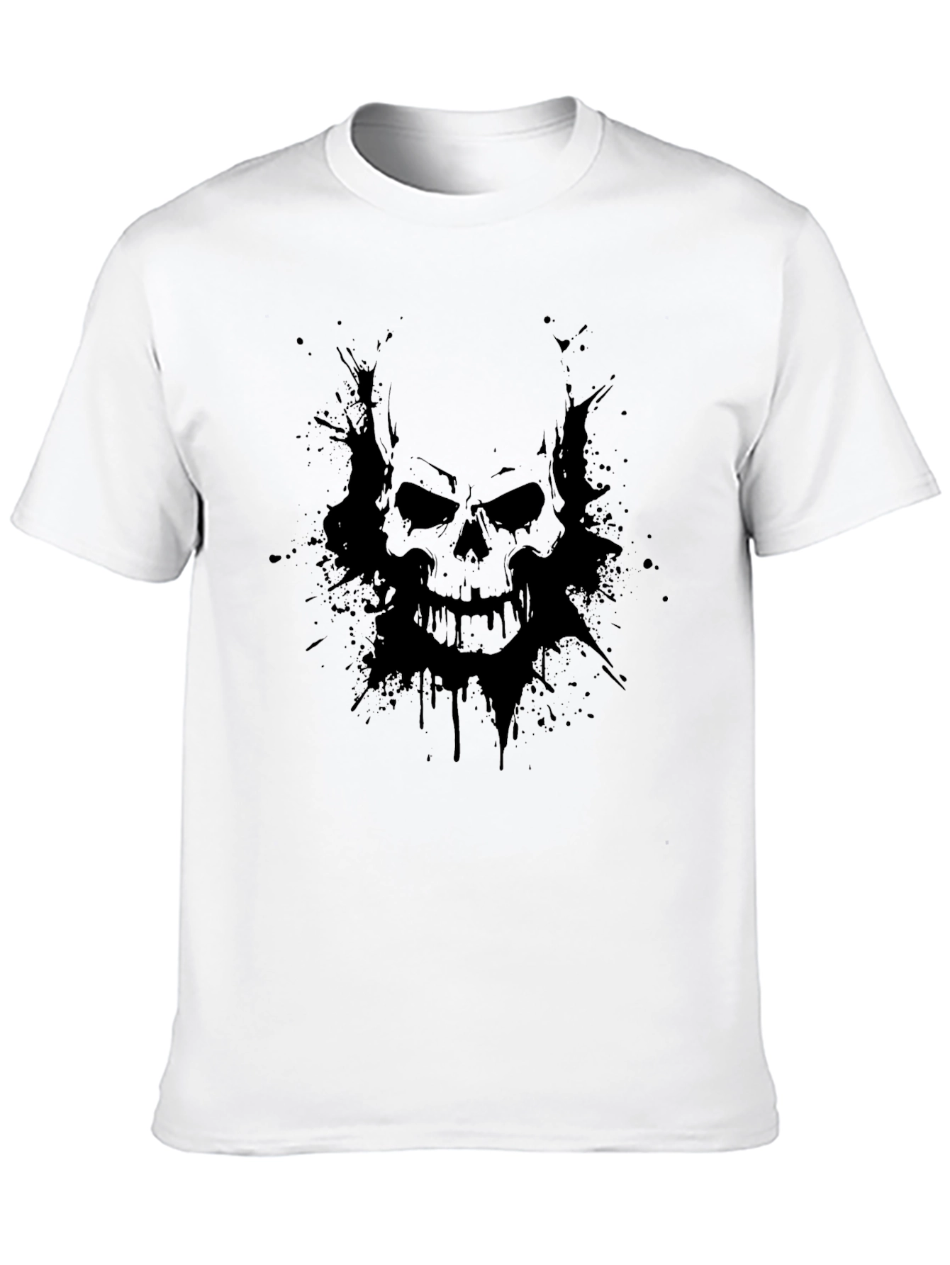 Skull Graphic Black T-Shirt