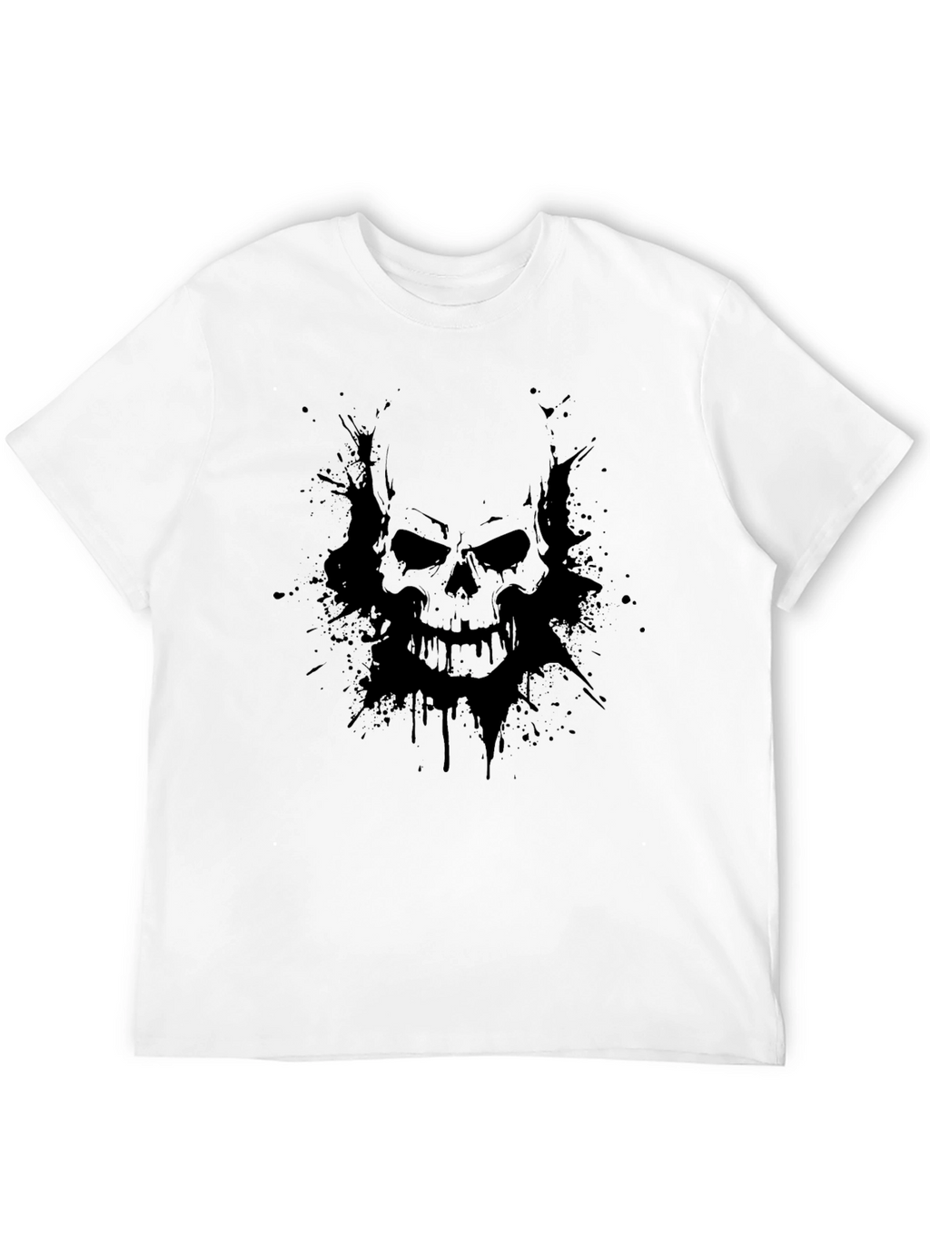 Skull Graphic Black T-Shirt