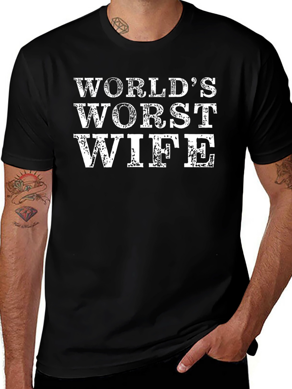 Worlds Worst Wife Graphic T-Shirt