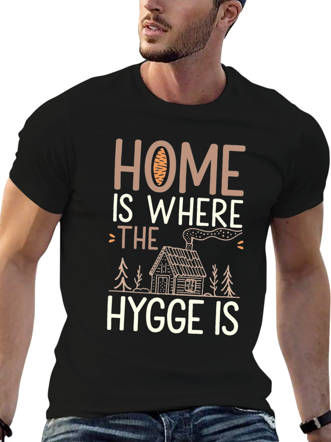 Home Is Where The Hygge Is T-Shirt