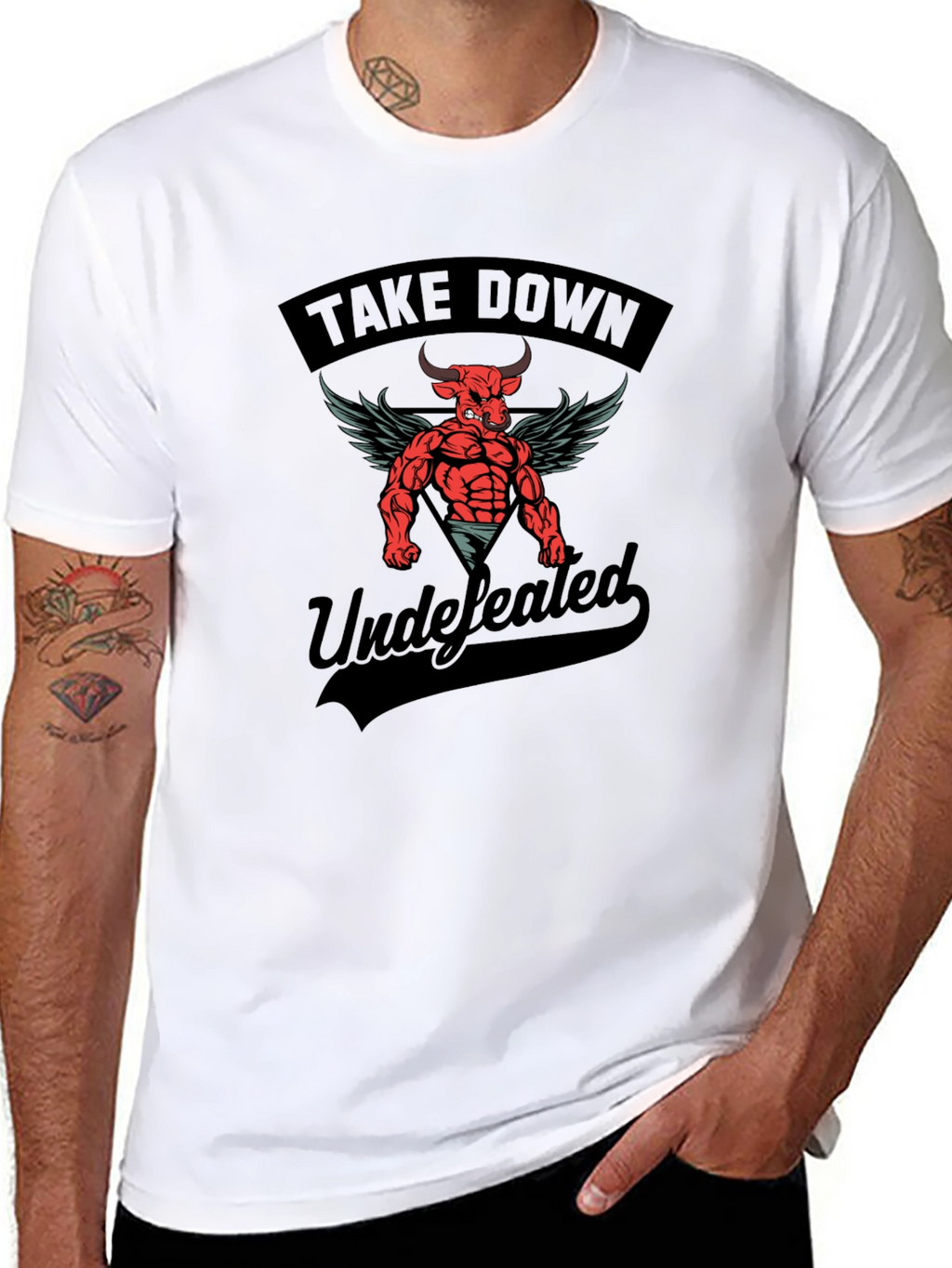 Undefeated Take Down Graphic Tee
