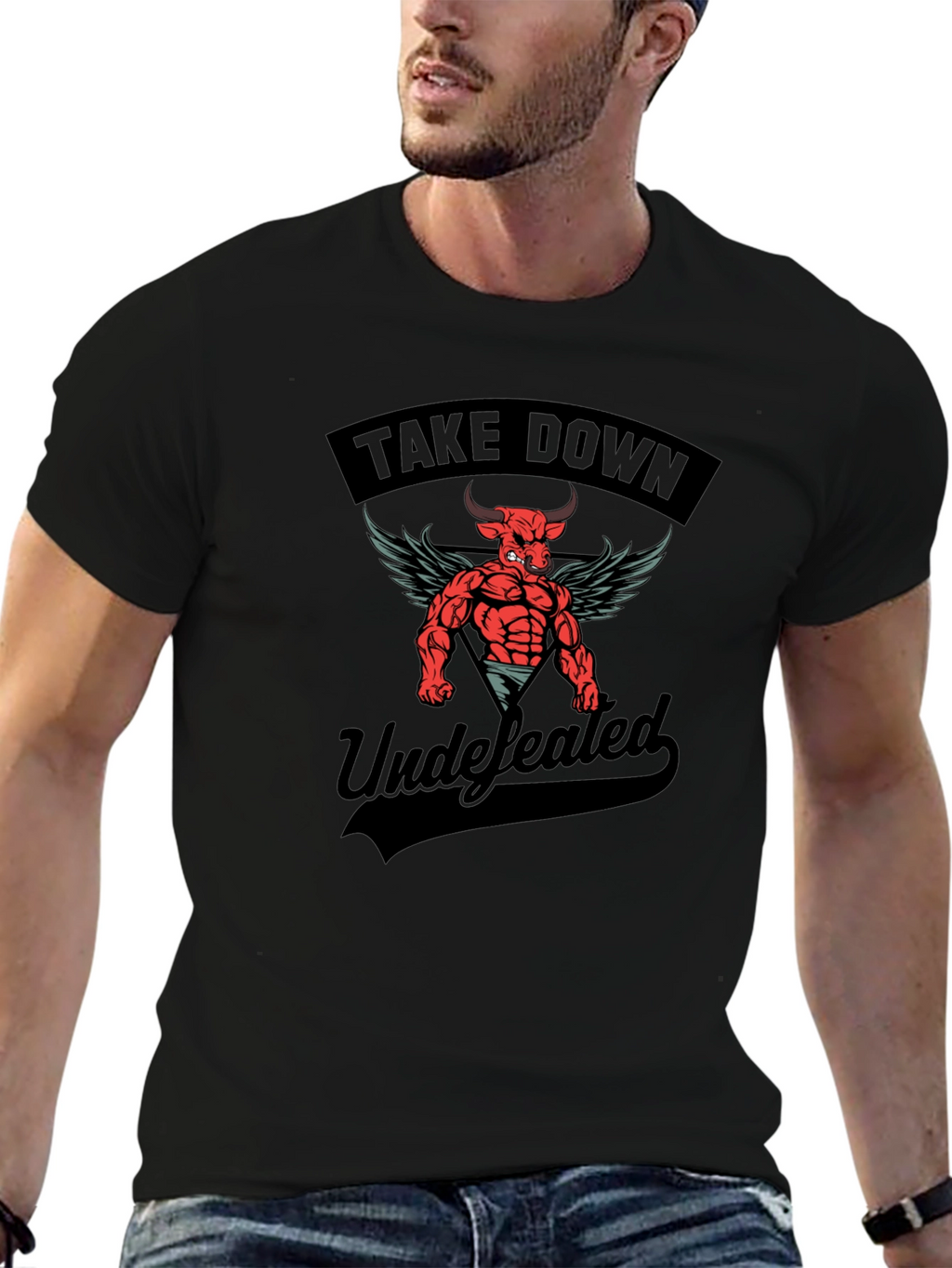 Undefeated Take Down Graphic Tee
