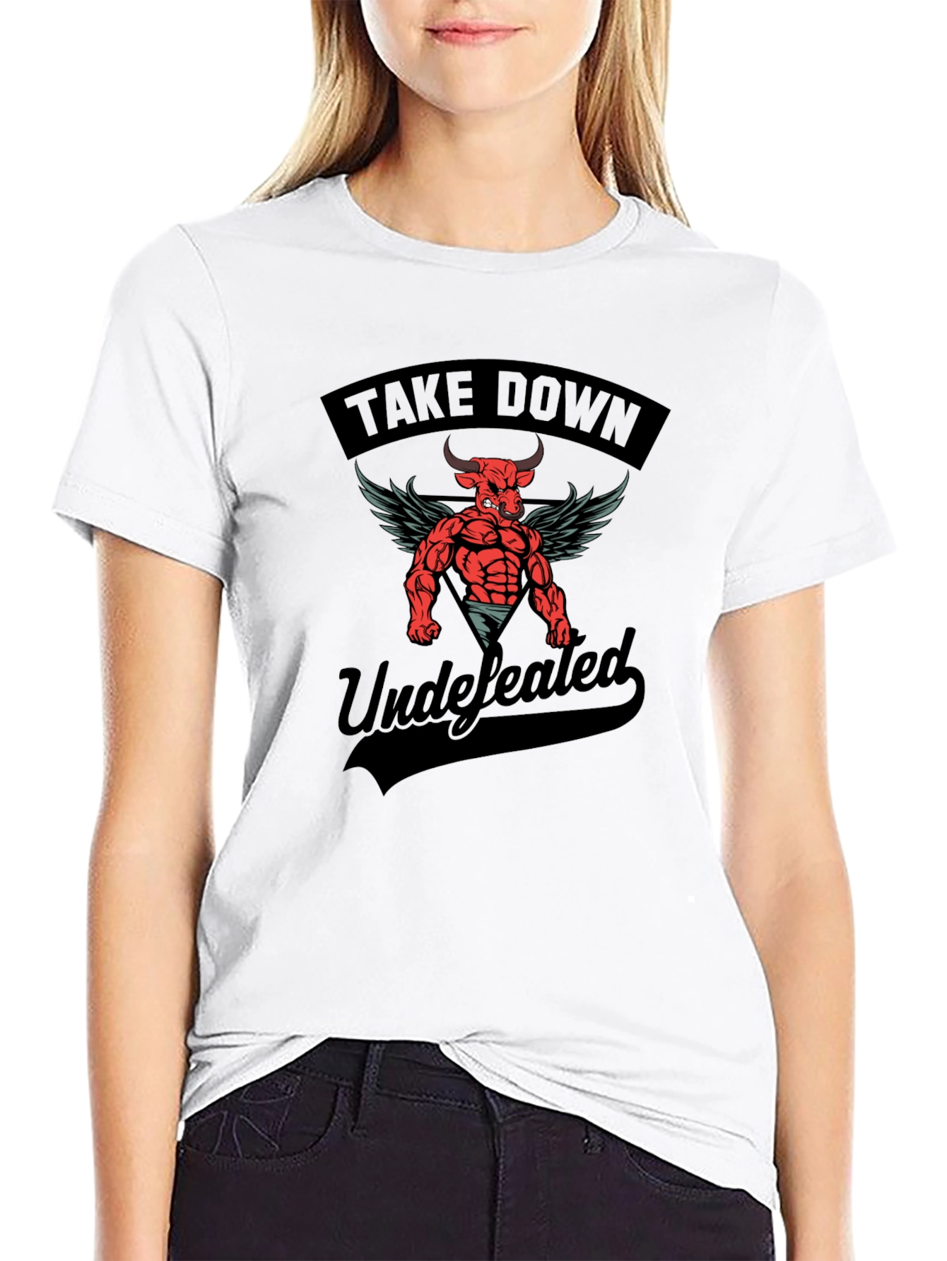 Undefeated Take Down Graphic Tee