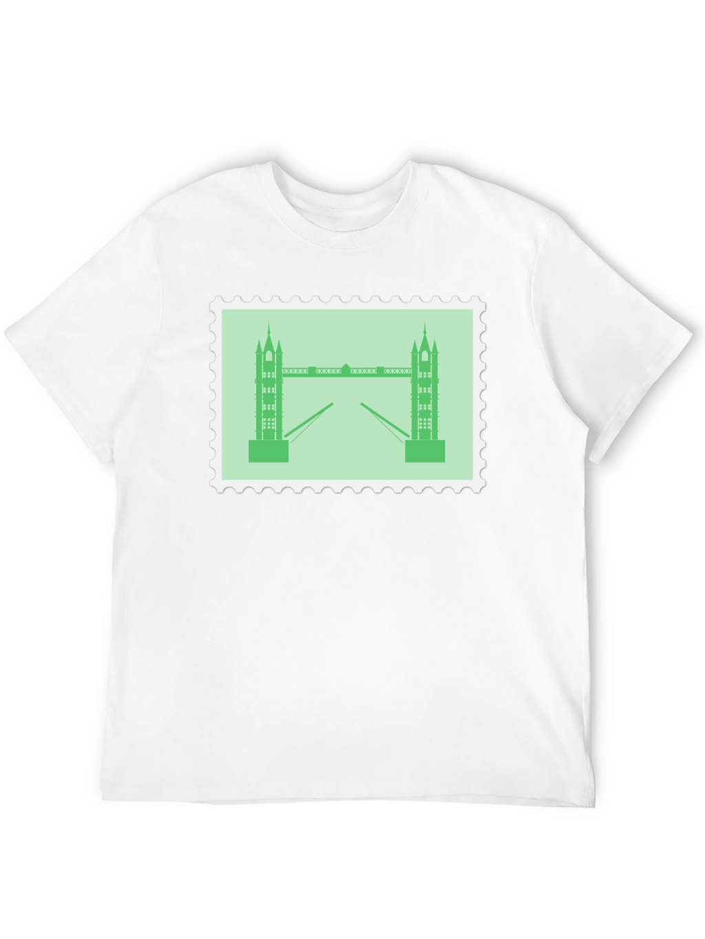London Bridge Stamp Style Tee