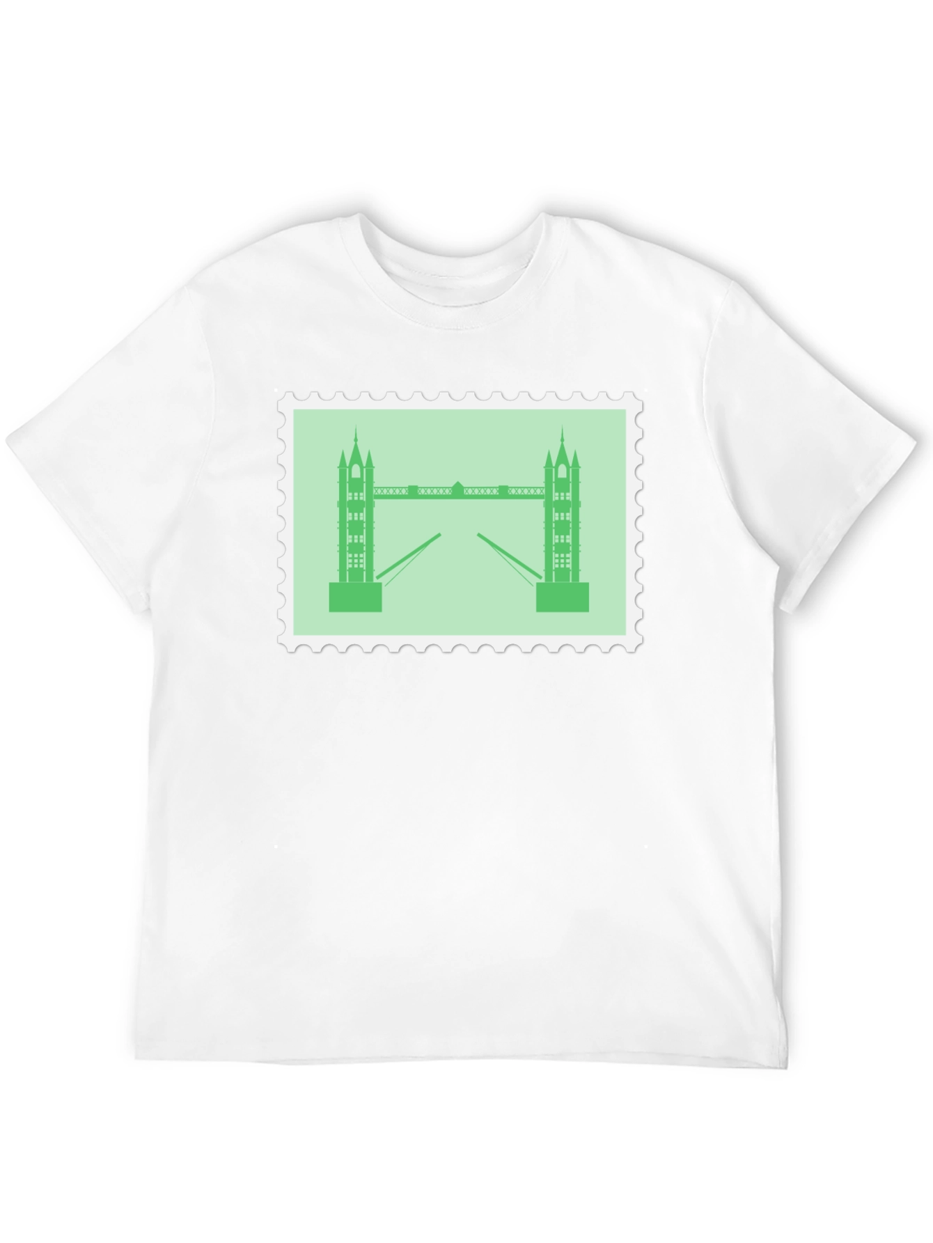 London Bridge Stamp Style Tee
