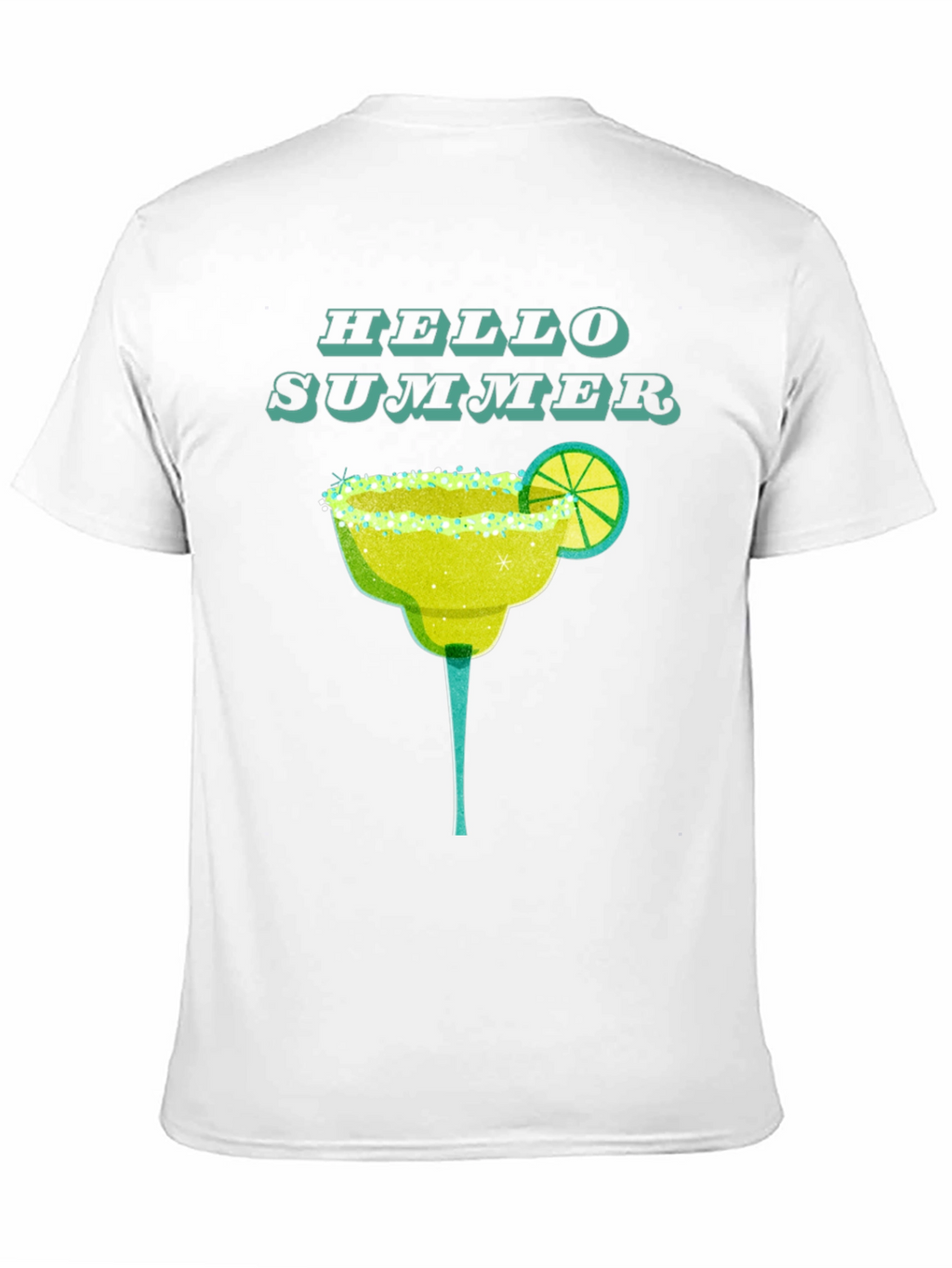 Hello Summer Margarita T-Shirt - Trendy Graphic Tee