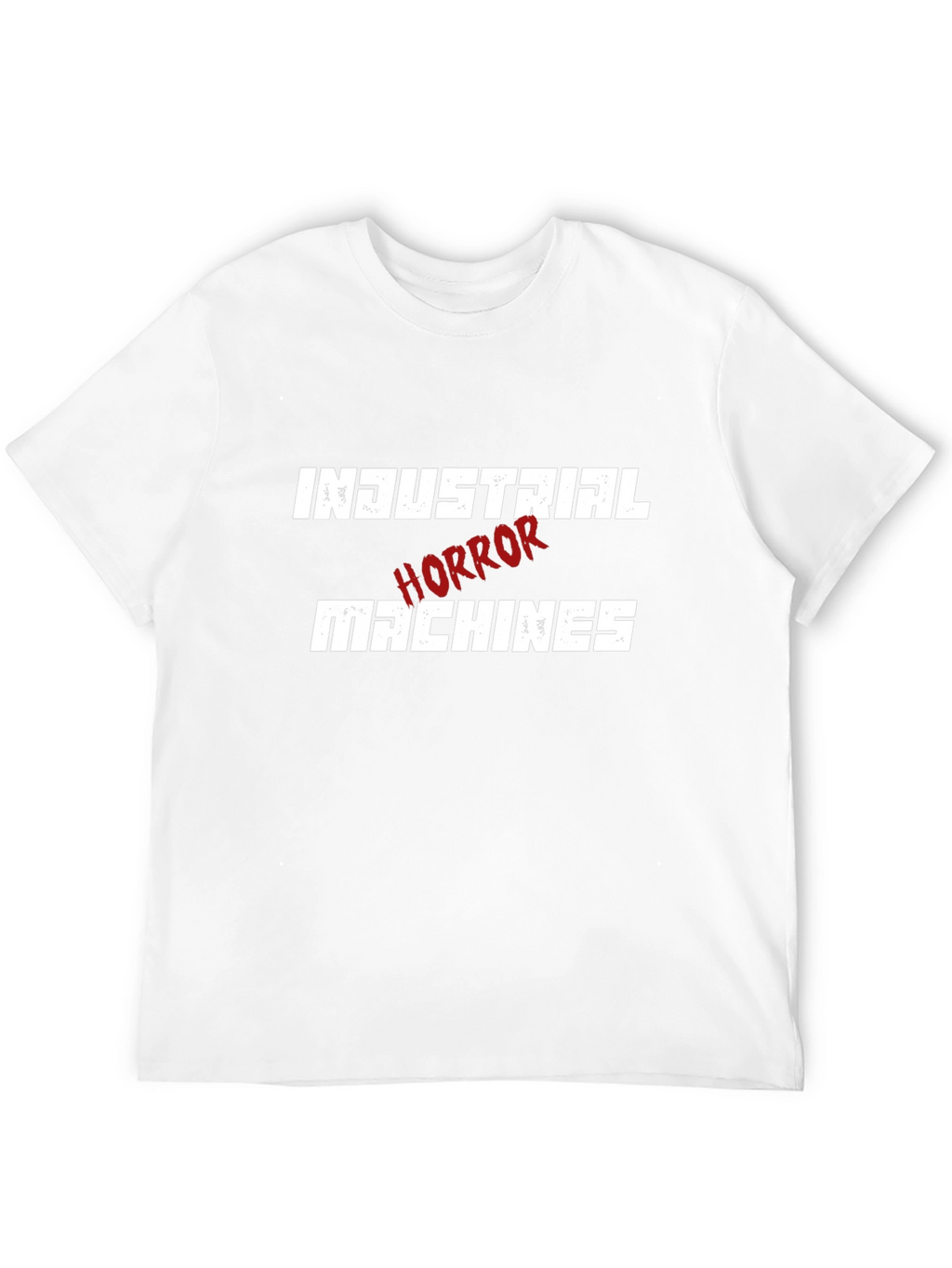 Industrial Horror Machines Black Graphic T-Shirt