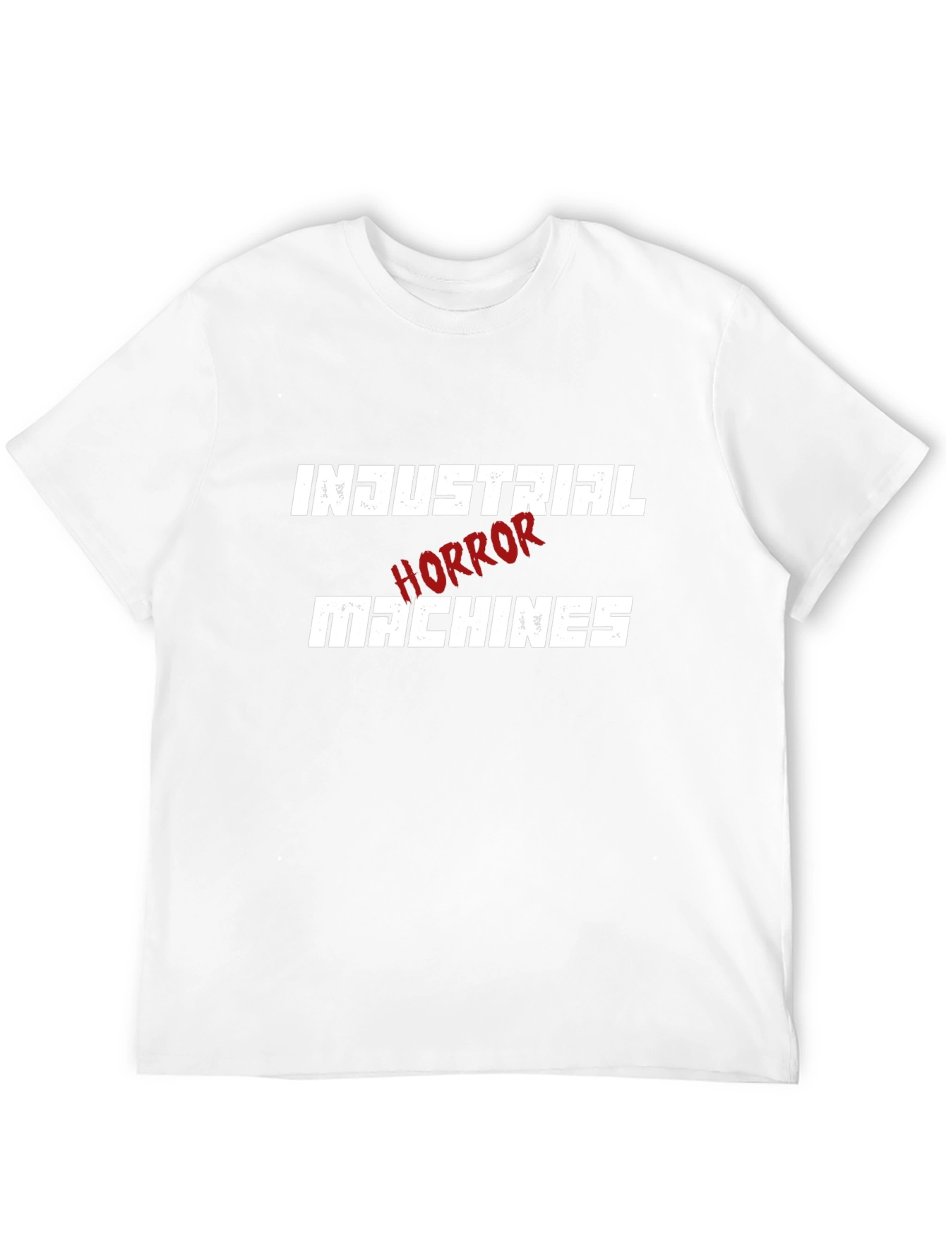 Industrial Horror Machines Black Graphic T-Shirt