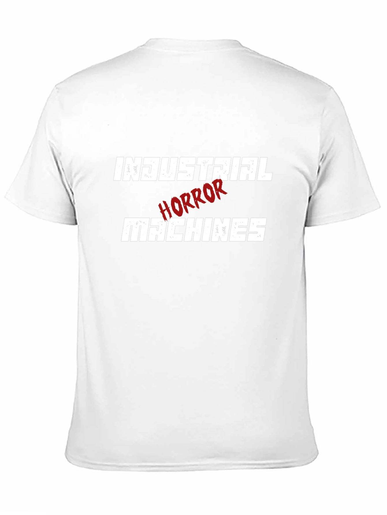 Industrial Horror Machines Black Graphic T-Shirt