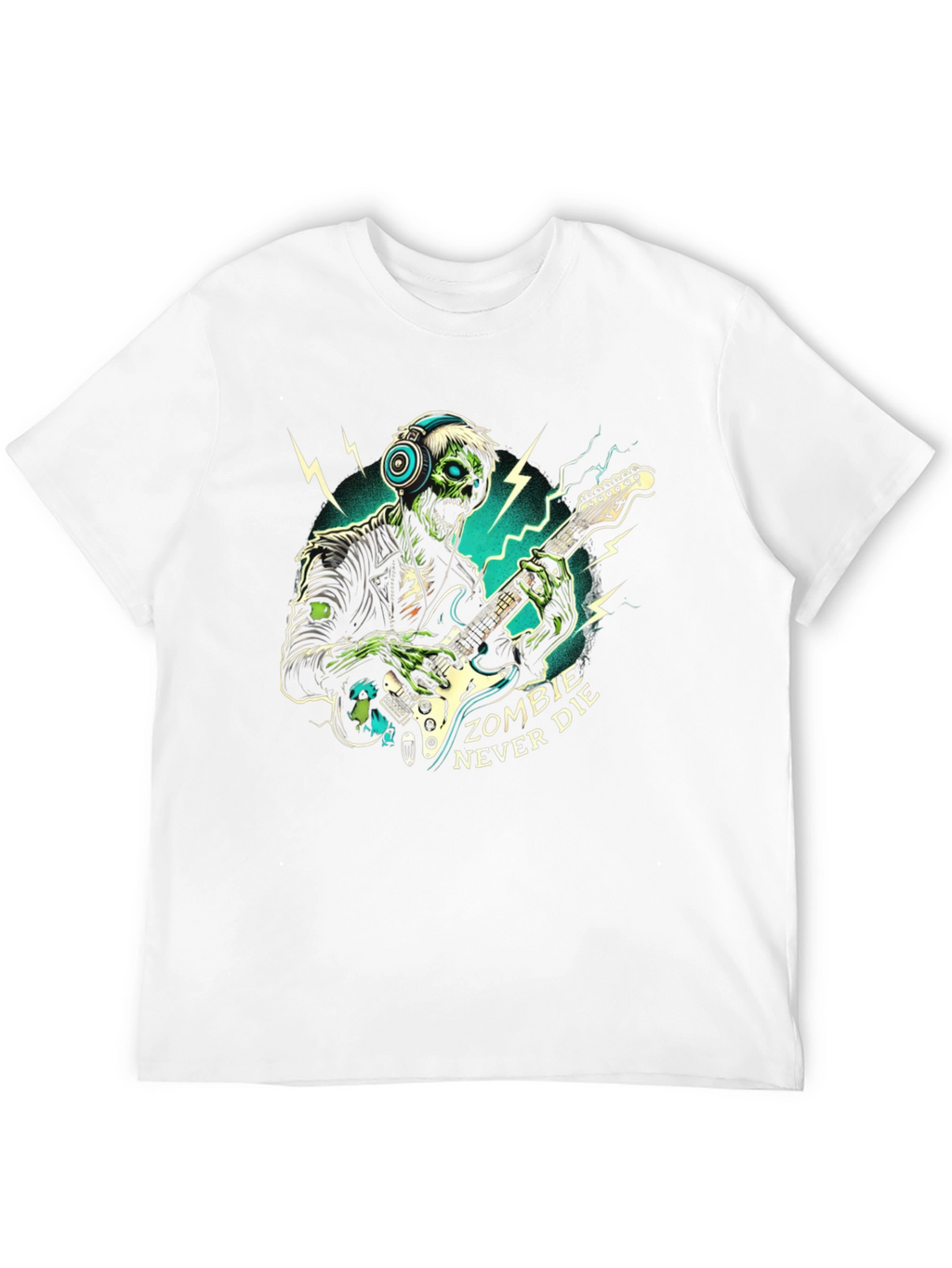 Zombie Rocker T-Shirt: Never Die