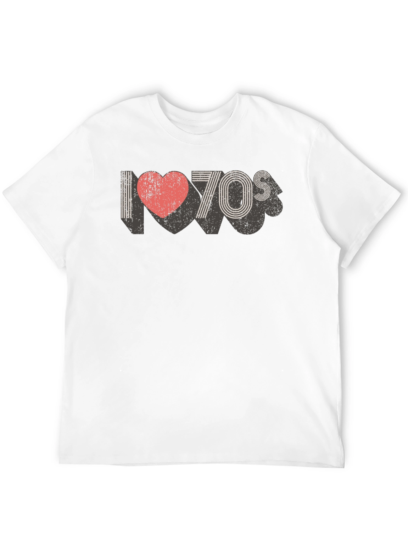 I Love the 70s Graphic Tee - Retro Style