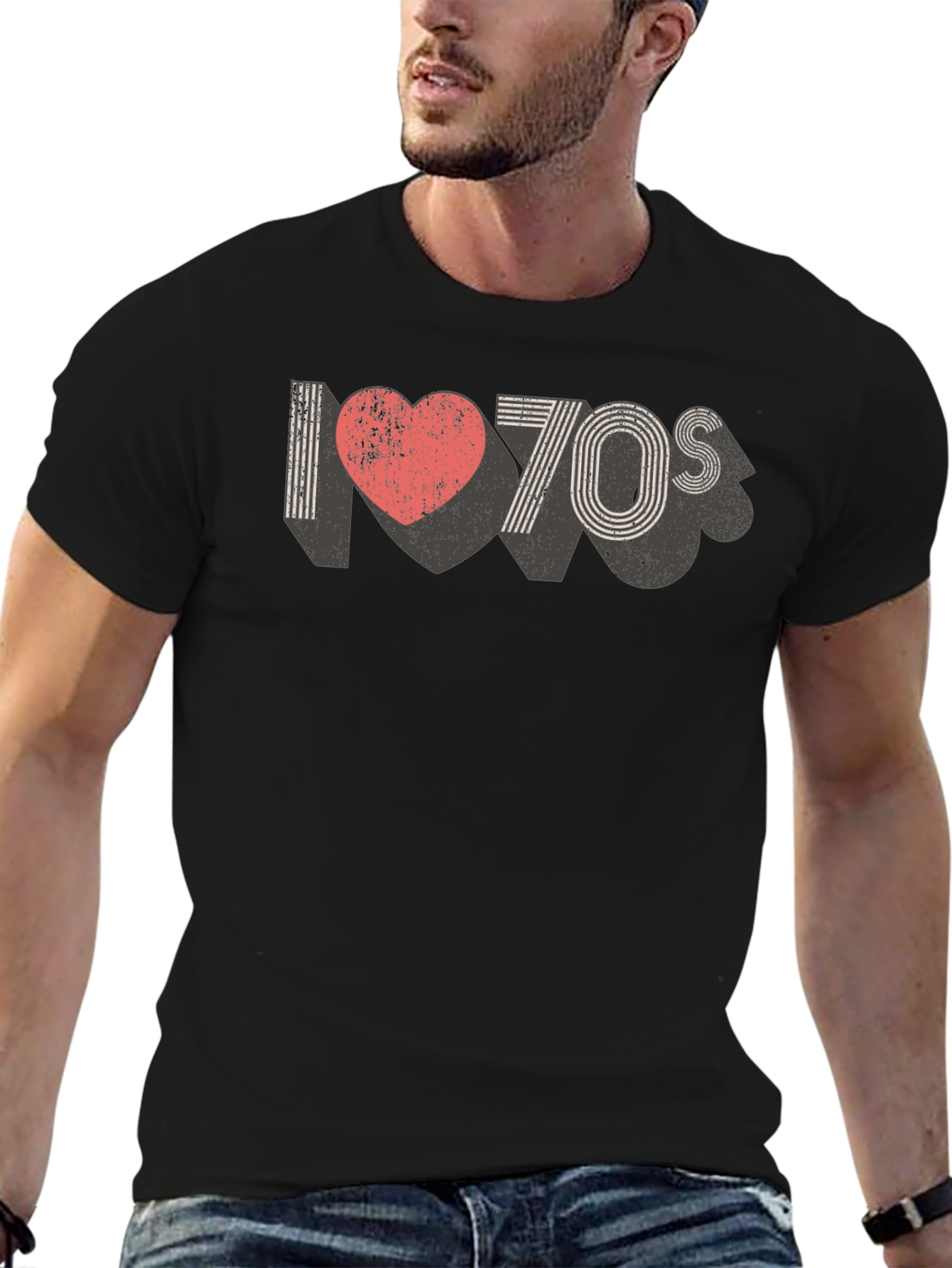 I Love the 70s Graphic Tee - Retro Style