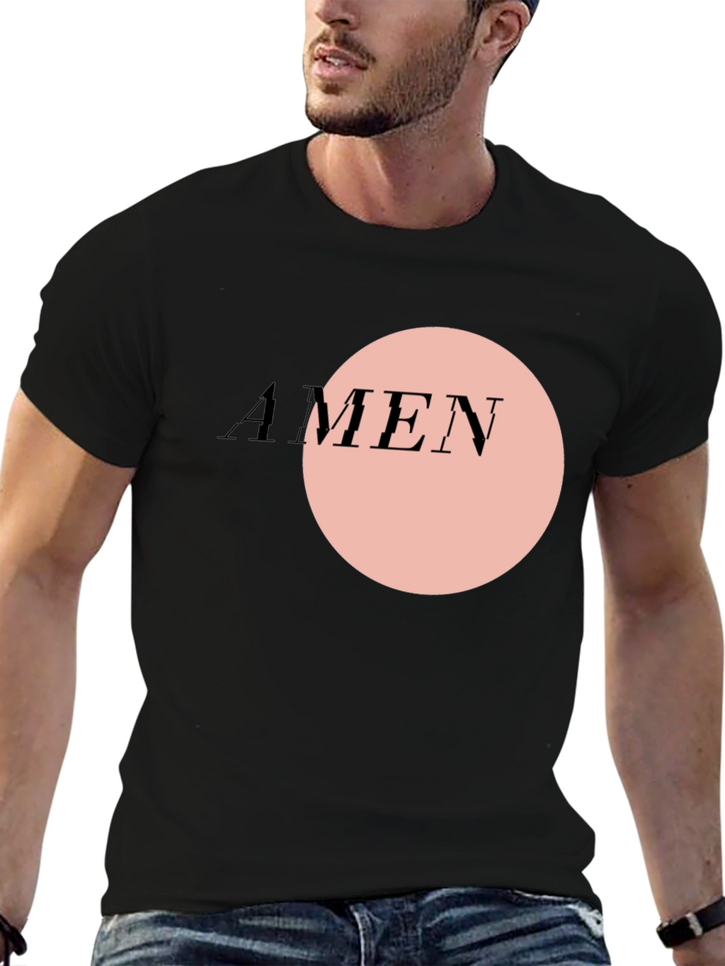 Amen Graphic Tee - Stylish Comfort