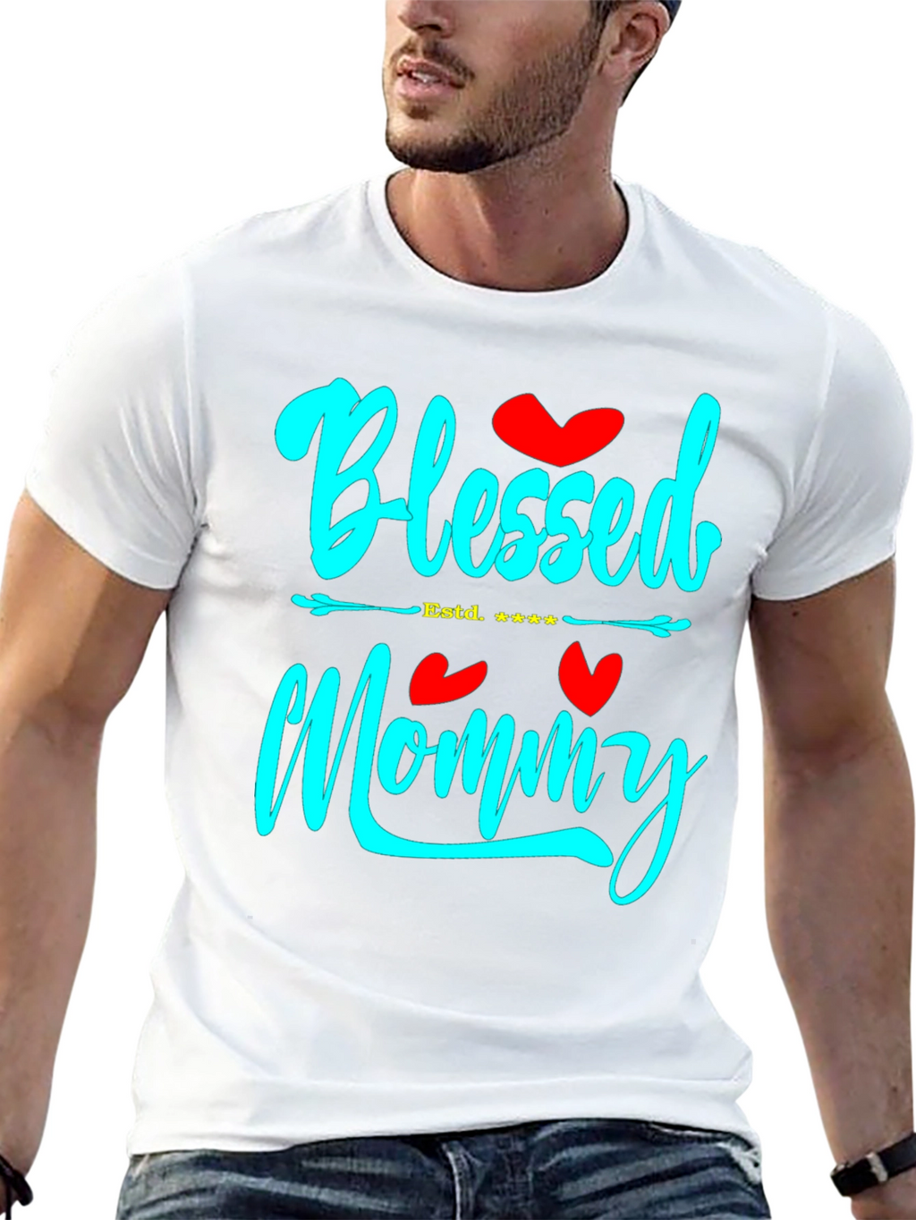 Blessed Mommy Graphic T-Shirt
