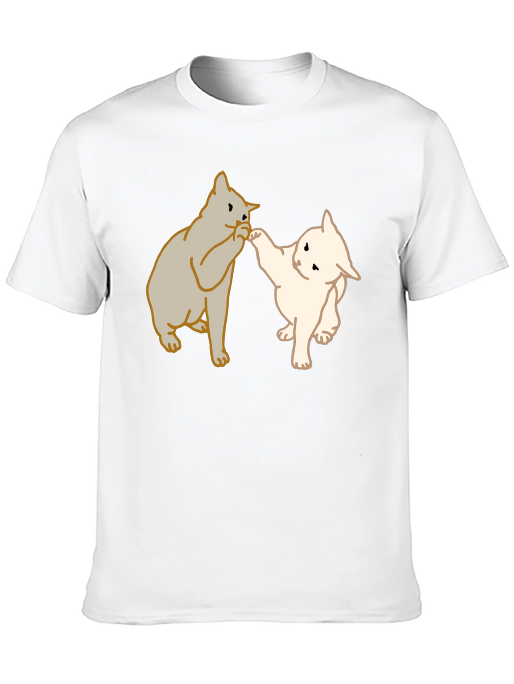 Cat High Five T-Shirt - Funny Kitten Tee