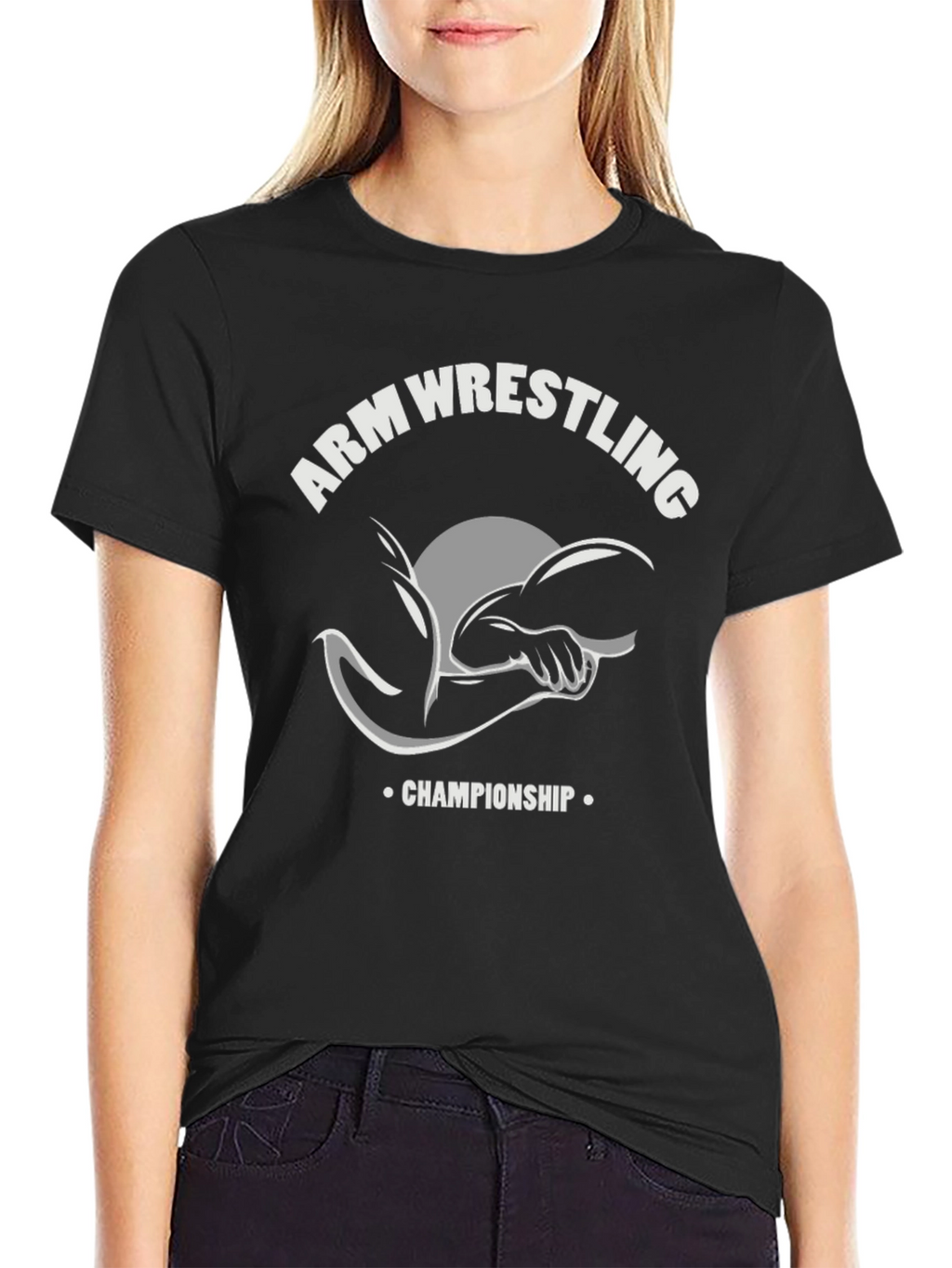 Arm Wrestling Championship Graphic Tee