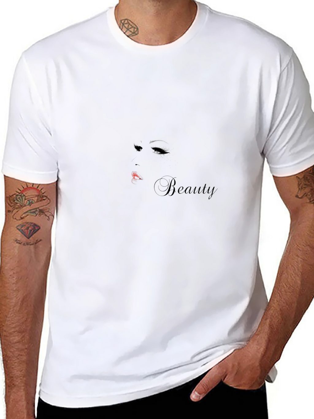 Beauty Graphic Black T-Shirt