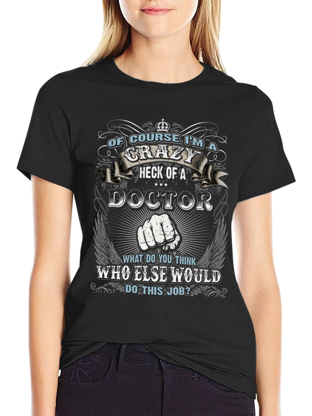 Crazy Doctor T-Shirt - Unique Graphic Tee
