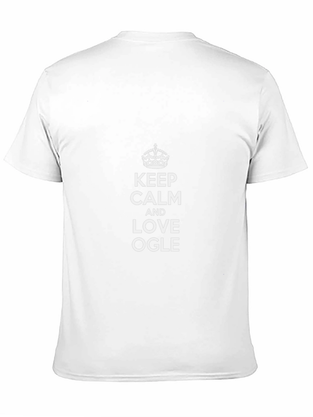 Keep Calm and Love Ogle Black T-Shirt