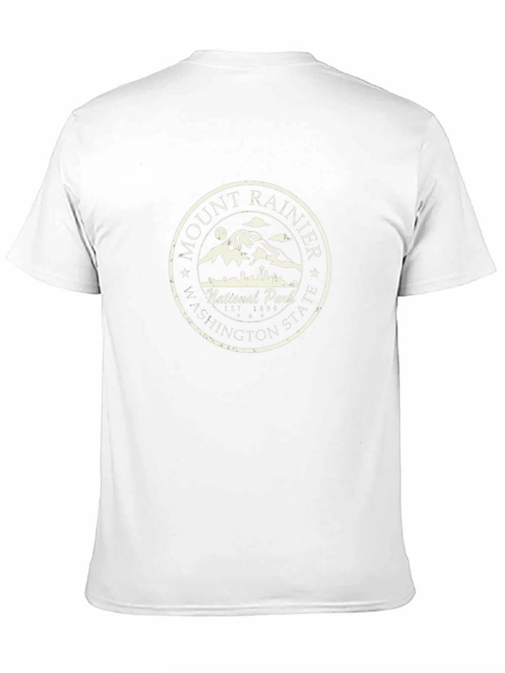Mount Rainier National Park Graphic Tee - Black